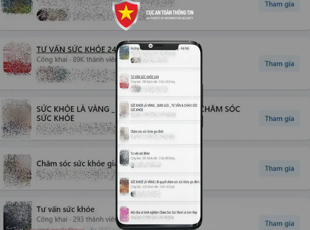 Theo Cục ATTT, tình trạng lừa đảo trên các trang mạng xã hội diễn ra ngày càng tinh vi. Ảnh: Cục ATTT. dung-app-ngan-hang-gia-tao-hoa-don-chuyen-tien-gia-de-chiem-doat-tai-san-3.jpg
