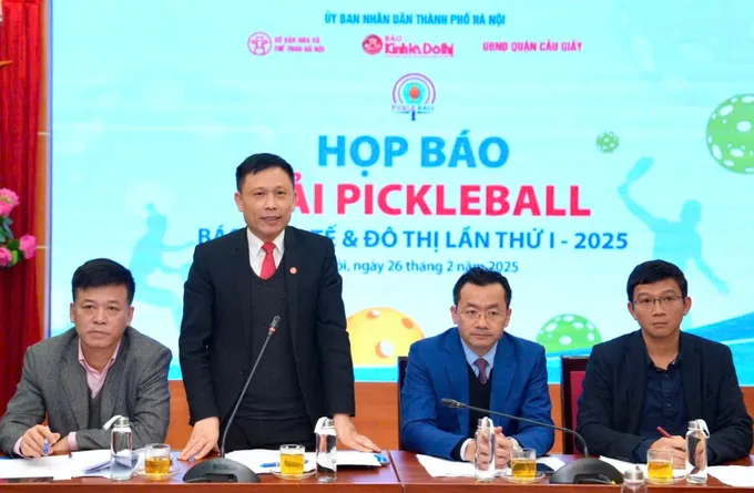 Pickleball Báo Kinh tế và Đô thị