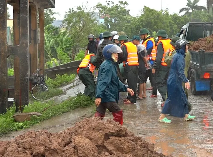 đê bối ở Hưng Yên