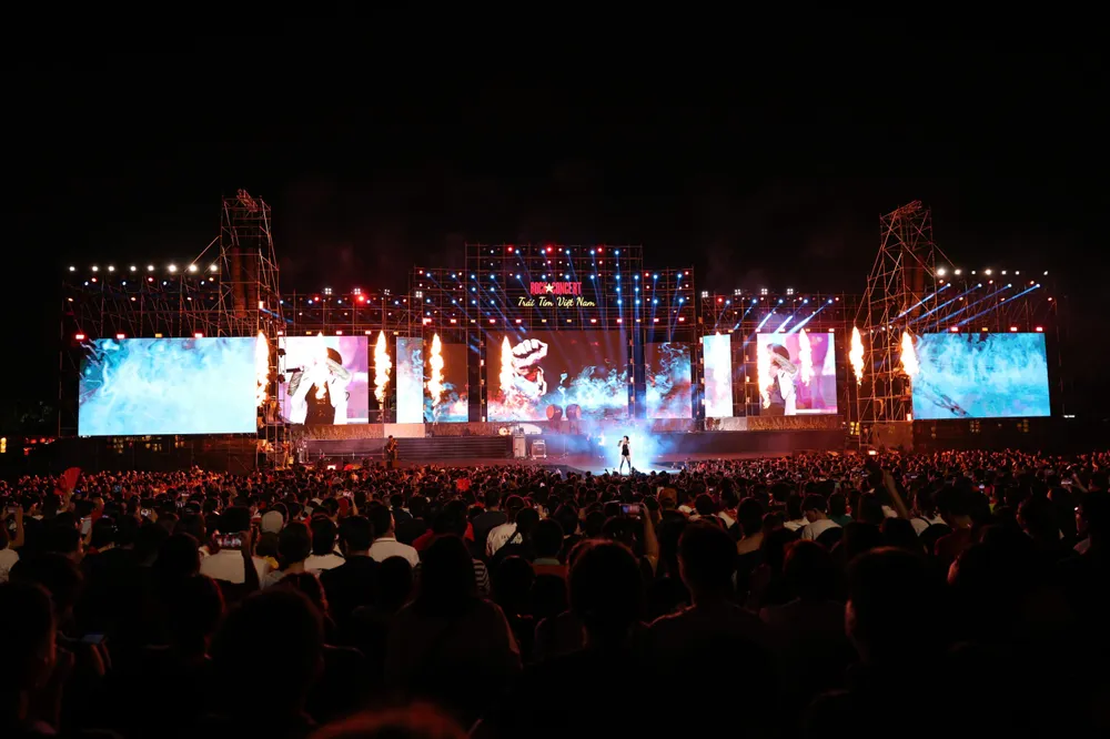 Nhạc hội Rock Concert-Trái tim Việt Nam