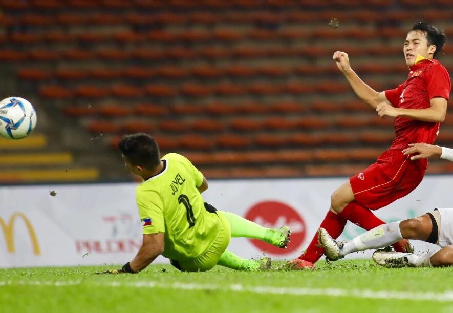 Áp đảo toàn diện, U-22 Việt Nam đè bẹp Philippines ảnh 4 Áp đảo toàn diện, U-22 Việt Nam đè bẹp Philippines ảnh 4