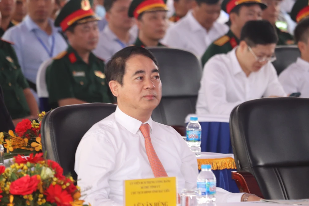 Ông Ngiêm Xuân Thành-Bí thư Tỉnh ủy Hậu Giang. Ảnh: CHÂU ANH