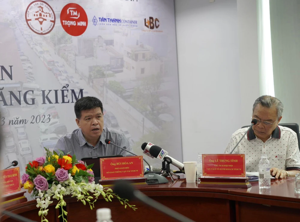 Ông Bùi Hoà An, Phó Giám đốc Sở GTVT TP.HCM