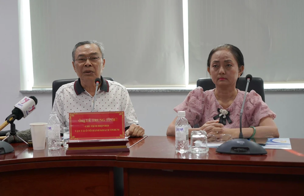 Ông Lê Trung Tính, Chủ tịch Hiệp hội Vận tải ô tô hành khách TP.HCM