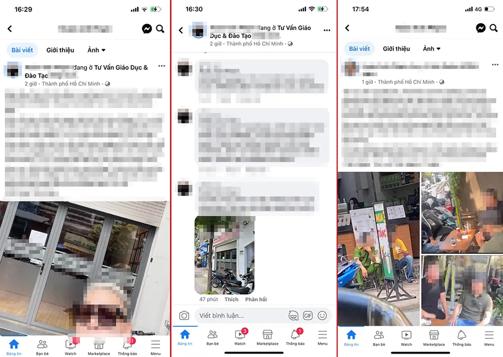 Ông T ở quận Phú Nhuận thì liên tục bị người hàng xóm lên mạng chửi bới, vu khống mình và công ty. Ảnh chụp màn hình Ông T ở quận Phú Nhuận thì liên tục bị người hàng xóm lên mạng chửi bới, vu khống mình và công ty. Ảnh chụp màn hình