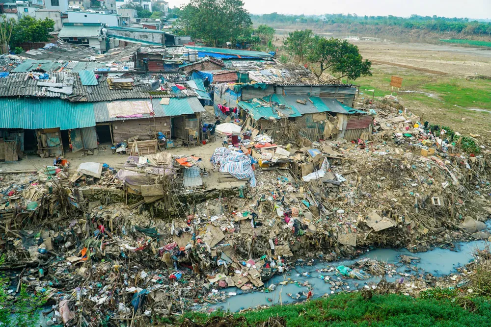 lũ rút khỏi vùng ven sông Hồng