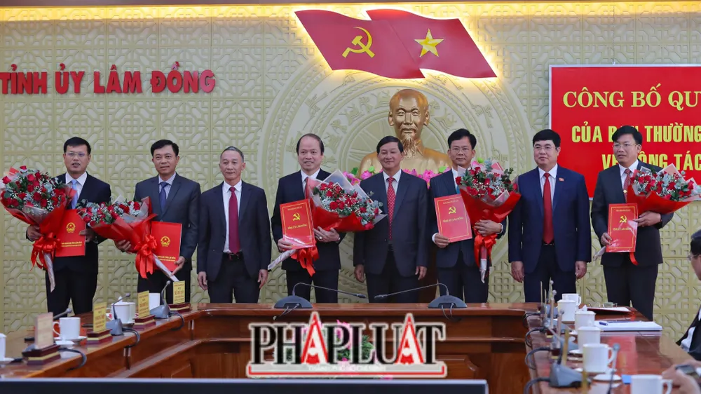 Lâm Đồng điều động, bổ nhiệm một loạt lãnh đạo. Ảnh: VT Lâm Đồng điều động, bổ nhiệm một loạt lãnh đạo. Ảnh: VT