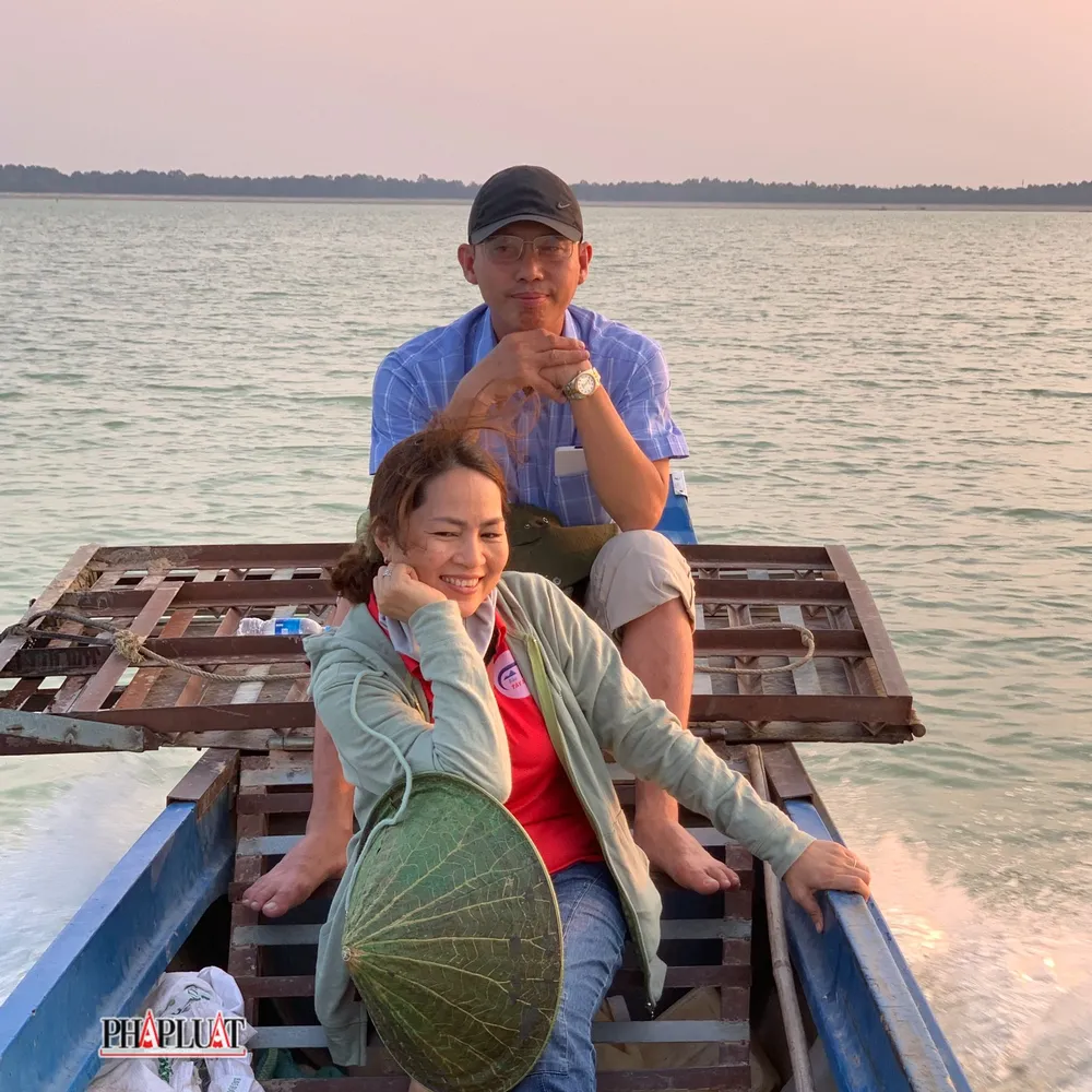 Dù không ít lần tham quan, tác nghiệp trên hồ Dầu Tiếng, nhưng mỗi chuyến đi chị Hồng Thắm đều có những trải nghiệm khác nhau.