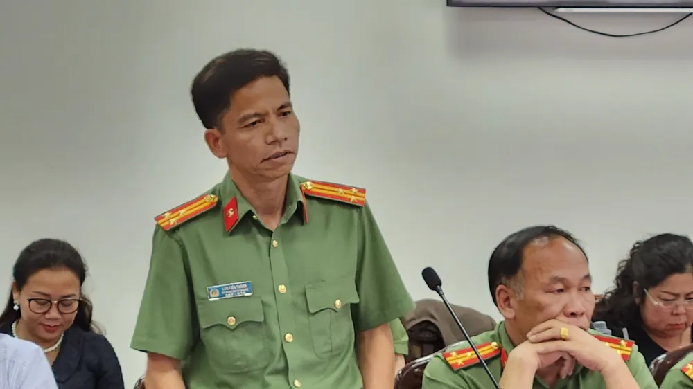 Phó trưởng công an TP Bảo Lộc. Ảnh: VÕ TÙNG Phó trưởng công an TP Bảo Lộc. Ảnh: VÕ TÙNG