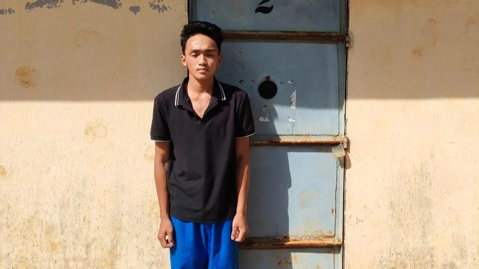 Nguyễn Hoàng Việt Anh con trai Hoàn Xuyến. Ảnh: TV