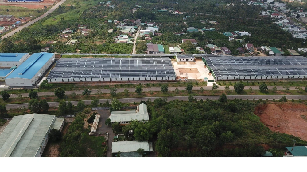 Tỉnh Lâm Đồng đang yêu cầu xử lý các dự án năng lượng mặt trời trái phép. Ảnh: VÕ TÙNG