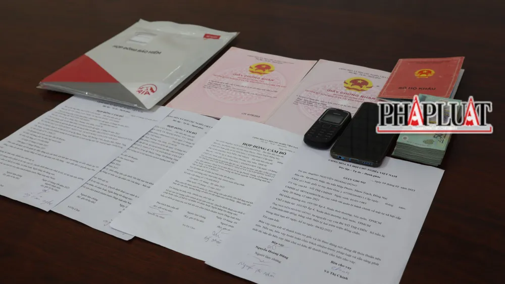 Tang vật thu giữ trong vụ án