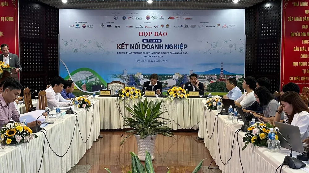 Diễn đàn kết nối đầu tư nông nghiệp sẽ được tổ chức ở Tây Ninh. Ảnh: VÕ TÙNG Diễn đàn kết nối đầu tư nông nghiệp sẽ được tổ chức ở Tây Ninh. Ảnh: VÕ TÙNG