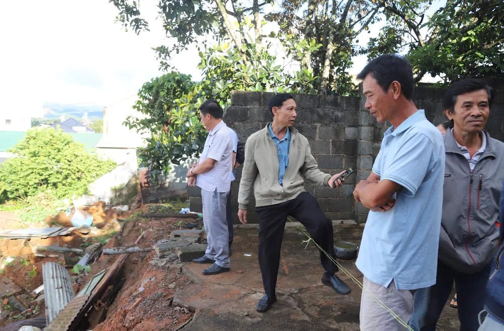 Lãnh đạo Thành ủy, UBND TP Bảo Lộc chỉ đạo khắc phục thiên tai