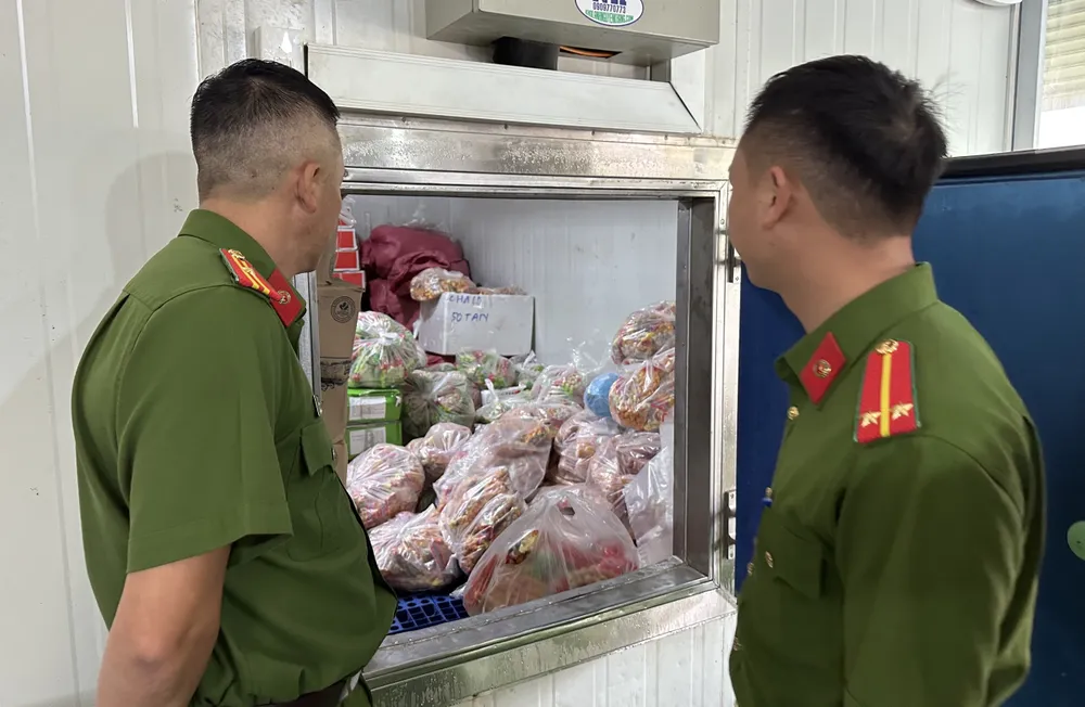 Chính quyền Đà Lạt kiên quyết xử lý thực phẩm bẩn. Ảnh: MINH HẬU