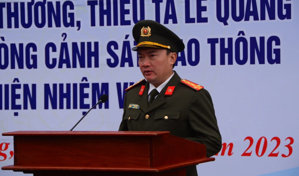 Giám đốc Công an tỉnh Lâm Đồng phát động phong trào thi đua Giám đốc Công an tỉnh Lâm Đồng phát động phong trào thi đua