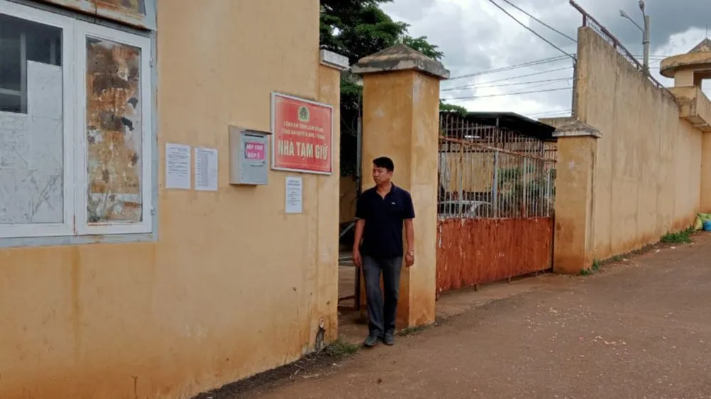 Ngày 18-8, bị án Vũ Tiến Minh đã đi thi hành án. Ảnh GĐCC