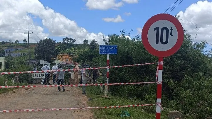 Cầu Tà Năng 2 cho phép các phương tiện có trọng trọng tải tối đa 10 tấn lưu thông.