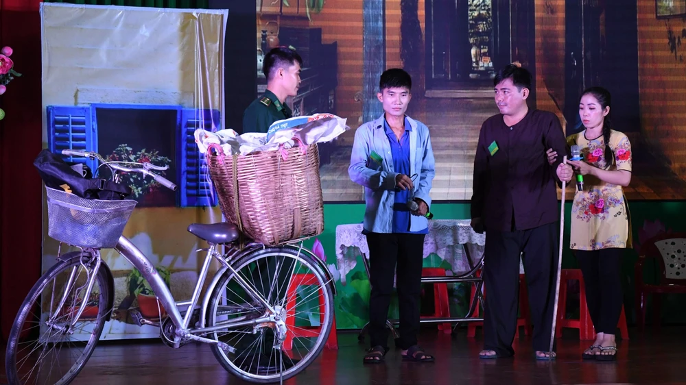 Một tiểu phẩm tham dự hội thi 'Dân vận khéo' năm 2023