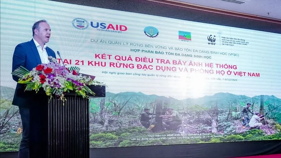 Bảo vệ thú rừng quý hiếm thông qua chương trình Hợp phần Bảo tồn Đa dạng sinh học