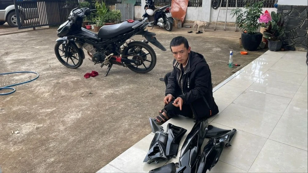 Trộm xe máy ở Lâm Đồng, mang lên Bình Phước tiêu thụ