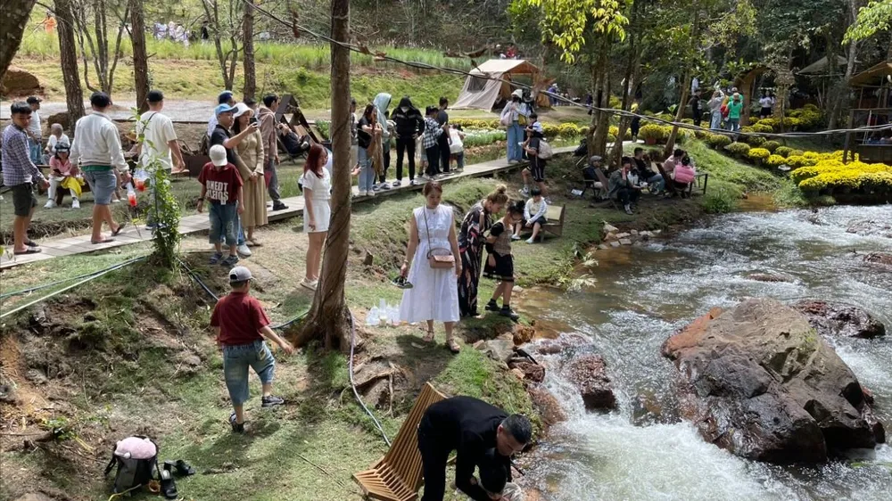 Đến ngày mồng 5, Đà Lạt đón 238 ngàn du khách