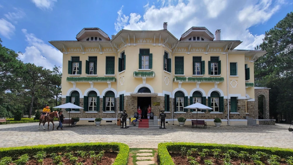 King Palace ở TP Đà Lạt do Công ty CP Hoàn Cầu Đà Lạt làm chủ đầu tư. Ảnh: VT lam-dong-1.jpg