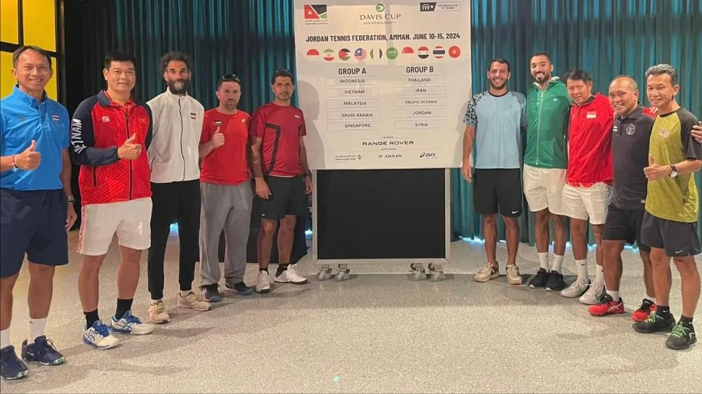 Đội tuyển quần vợt Việt Nam và các đối thủ tại bảng A - Davis Cup quan-vot-viet-nam-5.jpg