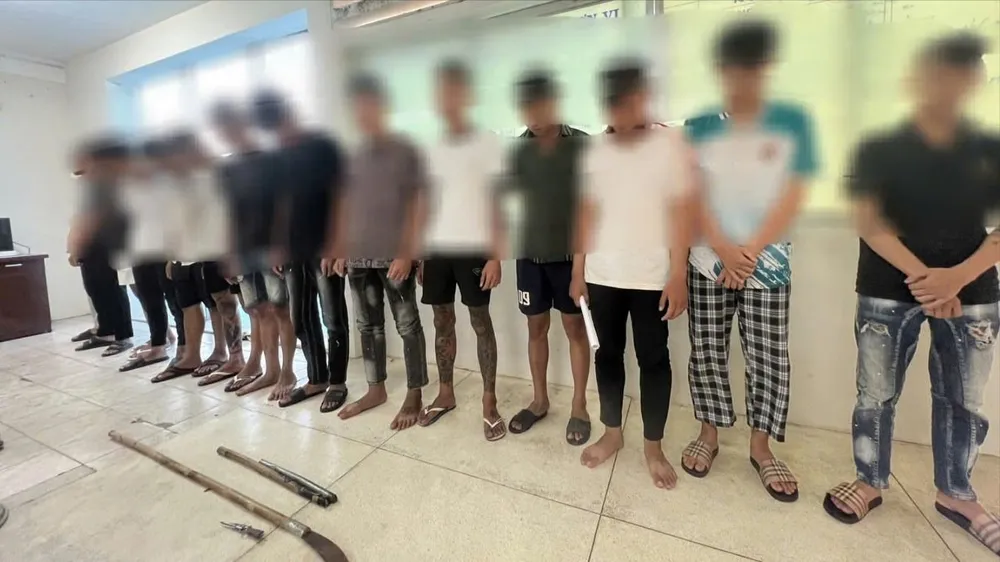 Tuần tra đêm, ngăn chặn kịp thời nhóm thanh niên hỗn chiến