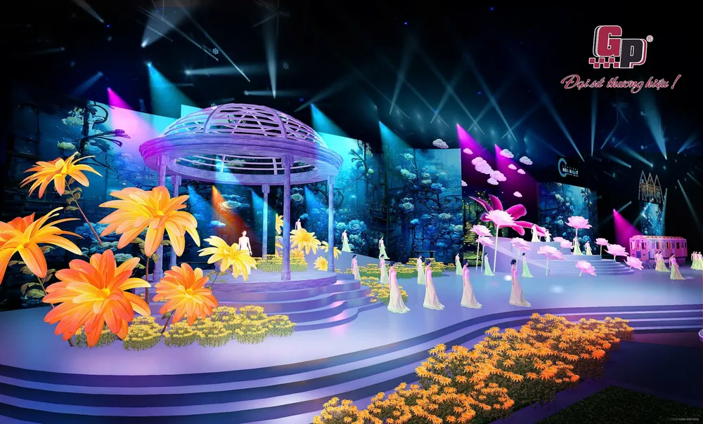 Mãn nhãn với thiết kế sâu khấu Festival Hoa Đà Lạt