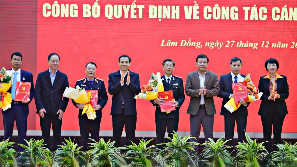 4 lãnh đạo được chỉ định tham gia BCH Đảng bộ tỉnh Lâm Đồng