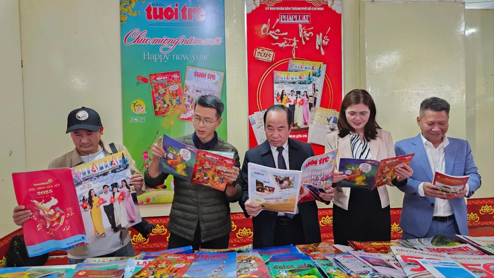 Hơn 120 loại báo, tạp chí xuân tại Hội báo Xuân Lâm Đồng