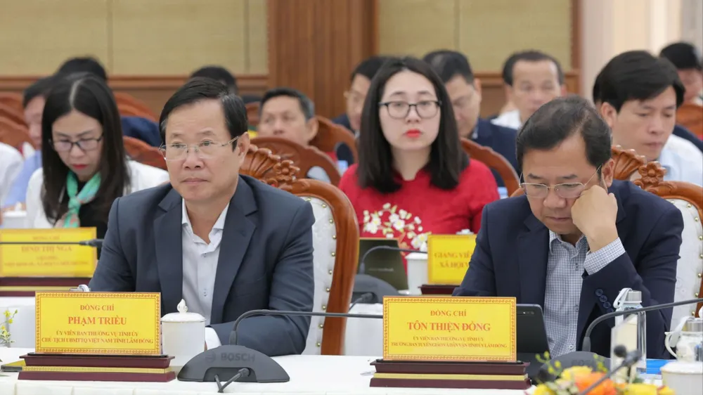 Đại biểu tham dự hội thảo. Ảnh: PN TINH-LAM-DONG-H1.jpg