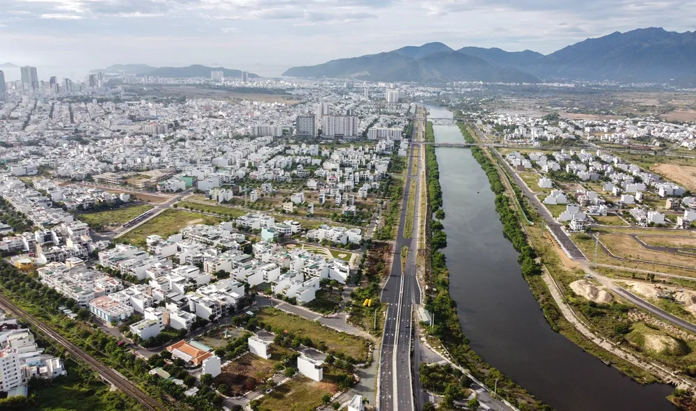 Công ty CP Bất động sản Hà Quang có hai dự án bị kiểm tra. Ảnh: XUÂN HOÁT khu đô thị.jpg