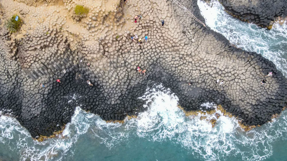 gành đá xếp phú yên