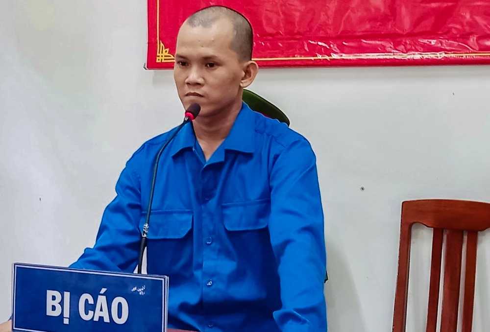 Văn Quốc Lưu bị phạt 10 năm tù. Ảnh: THẾ MINH cuộc nhậu.jpg