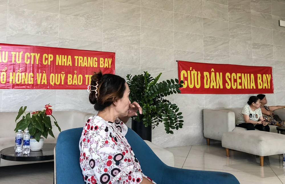 Xung đột giữa cư dân chung cư và chủ đầu tư Scenia Bay Residence Nha Trang diễn ra nhiều năm nay nhưng chưa có dấu hiệu kết thúc. Ảnh: XH chung cư Scenia Bay.jpg