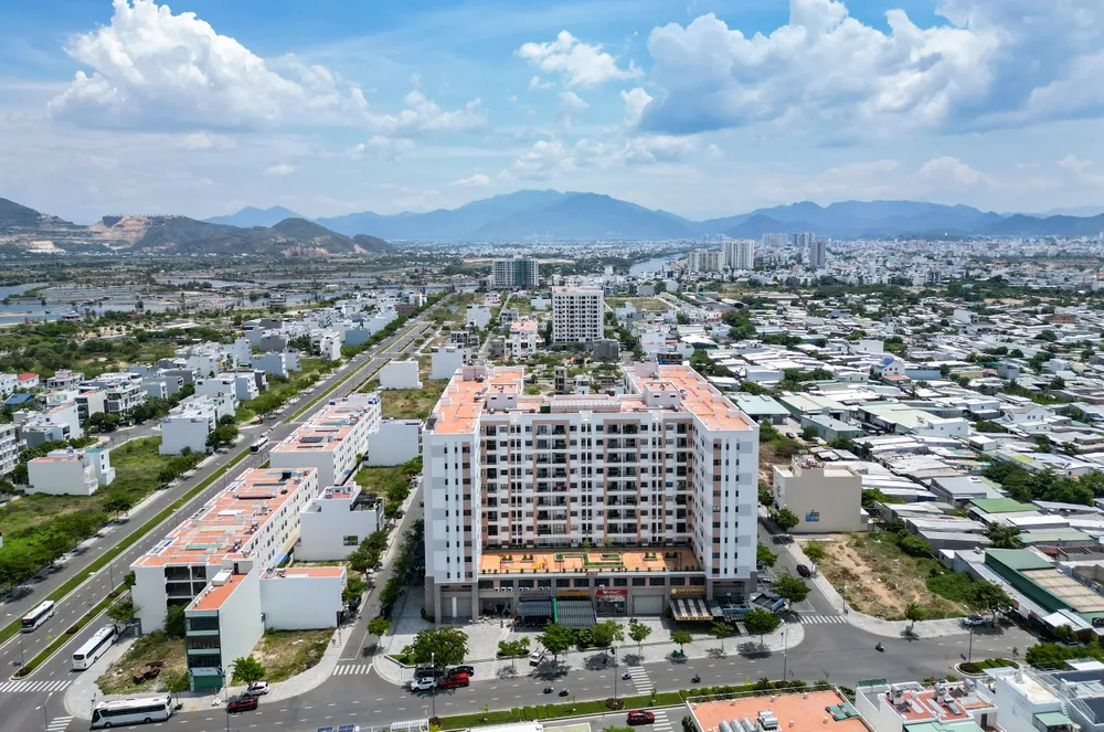 Chung cư XH1 và XH2 VCN Phước Long 2 ở TP Nha Trang đã bàn giao cho khách hàng. Ảnh: XUÂN HOÁT nhà ở xã hội.jpg