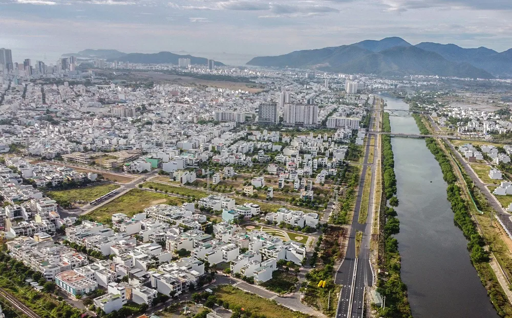 Một góc dự án khu đô thị Lê Hồng Phong 2. Ảnh: XUÂN HOÁT phê duyệt giá đất.jpg