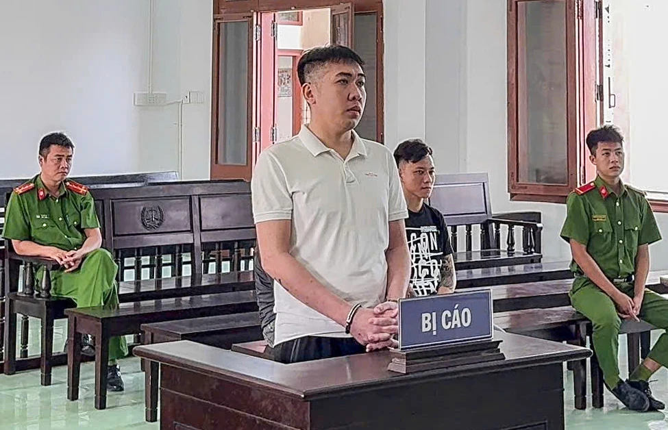 Trần Minh Ngọc bị phạt 7 năm tù giam. Ảnh: T. MINH truy sát đối thủ.jpg