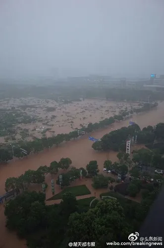 Lũ lụt lớn ở Vũ Hán