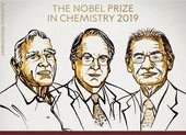 Nobel Hóa học 2019 trao cho 3 nhà nghiên cứu pin lithium-ion
