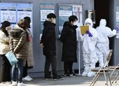 Hàn Quốc: Thêm người chết, số ca nhiễm tăng gần gấp rưỡi 