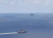 Mỹ tiếp tục điều tàu chiến ngăn tàu Trung Quốc ở Biển Đông