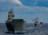 Tàu chiến Úc chạm mặt hải quân Trung Quốc ở Trường Sa