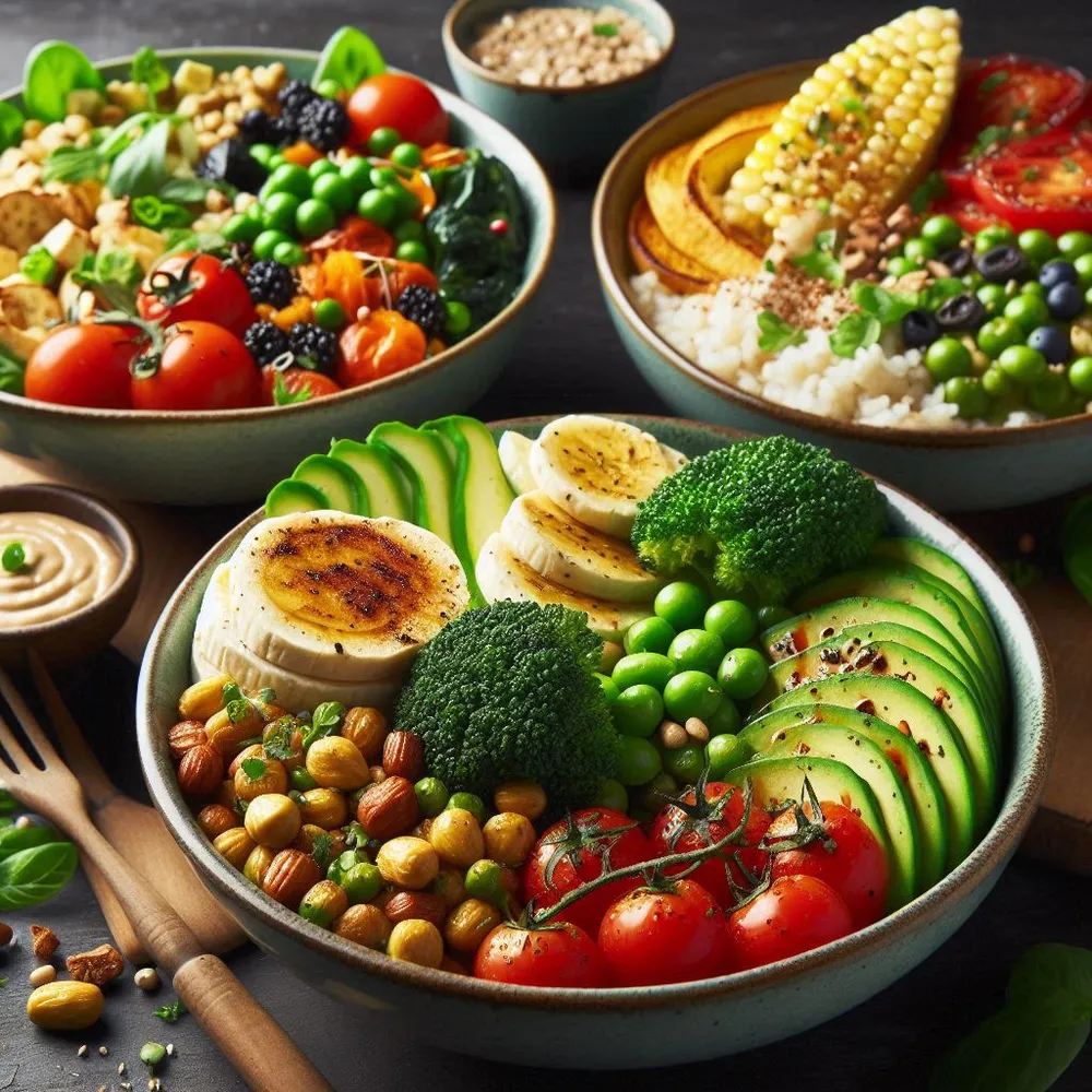 Chế độ ăn uống cân bằng và bổ dưỡng khi còn trẻ có thể giúp não bộ, bảo vệ chức năng nhận thức của bạn khi về già. Ảnh: AI che-do-an.jpg