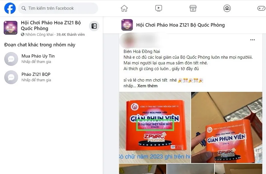 Pháo hoa không nổ