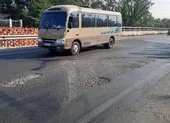 Tuyến tránh Cai Lậy có nhiều đoạn xuống cấp, không an toàn
