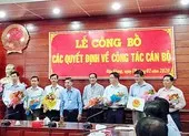 Hậu Giang tái bổ nhiệm nhiều nhân sự chủ chốt
