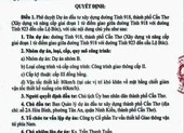 Cần Thơ đầu tư hơn 700 tỉ thi công 6 km đường ảnh 2 Cần Thơ phê duyệt dự án 3 km đường, tổng đầu tư 208 tỉ
